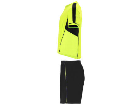 BOCA SPORT SET S/S FLUOR YELLOW/BLACK