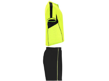 BOCA SPORT SET S/S FLUOR YELLOW/BLACK