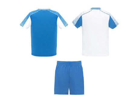 JUVE SPORT SET S/S WHITE/ROYAL BLUE