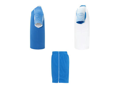 JUVE SPORT SET S/S WHITE/ROYAL BLUE