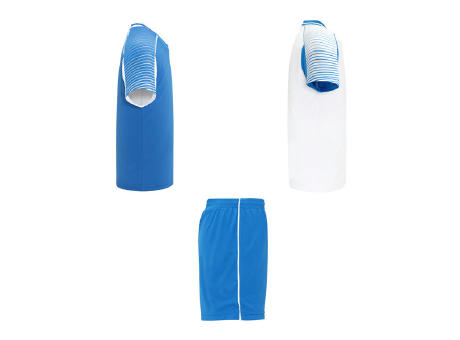 JUVE SPORT SET S/S WHITE/ROYAL BLUE