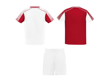 JUVE SPORT SET S/S WHITE/RED