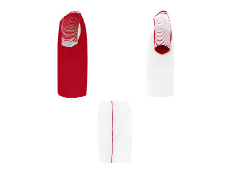 JUVE SPORT SET S/S WHITE/RED