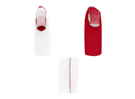 JUVE SPORT SET S/S WHITE/RED