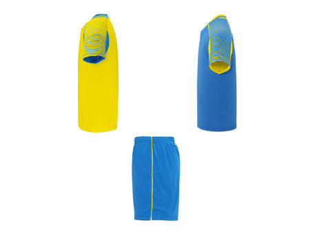 JUVE SPORT SET S/S YELLOW/ROYAL BLUE