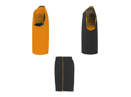 JUVE SPORT SET S/S ORANGE/BLACK