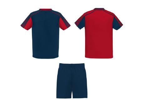 JUVE SPORT SET S/S RED/NAVY BLUE