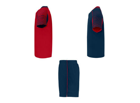 JUVE SPORT SET S/S RED/NAVY BLUE