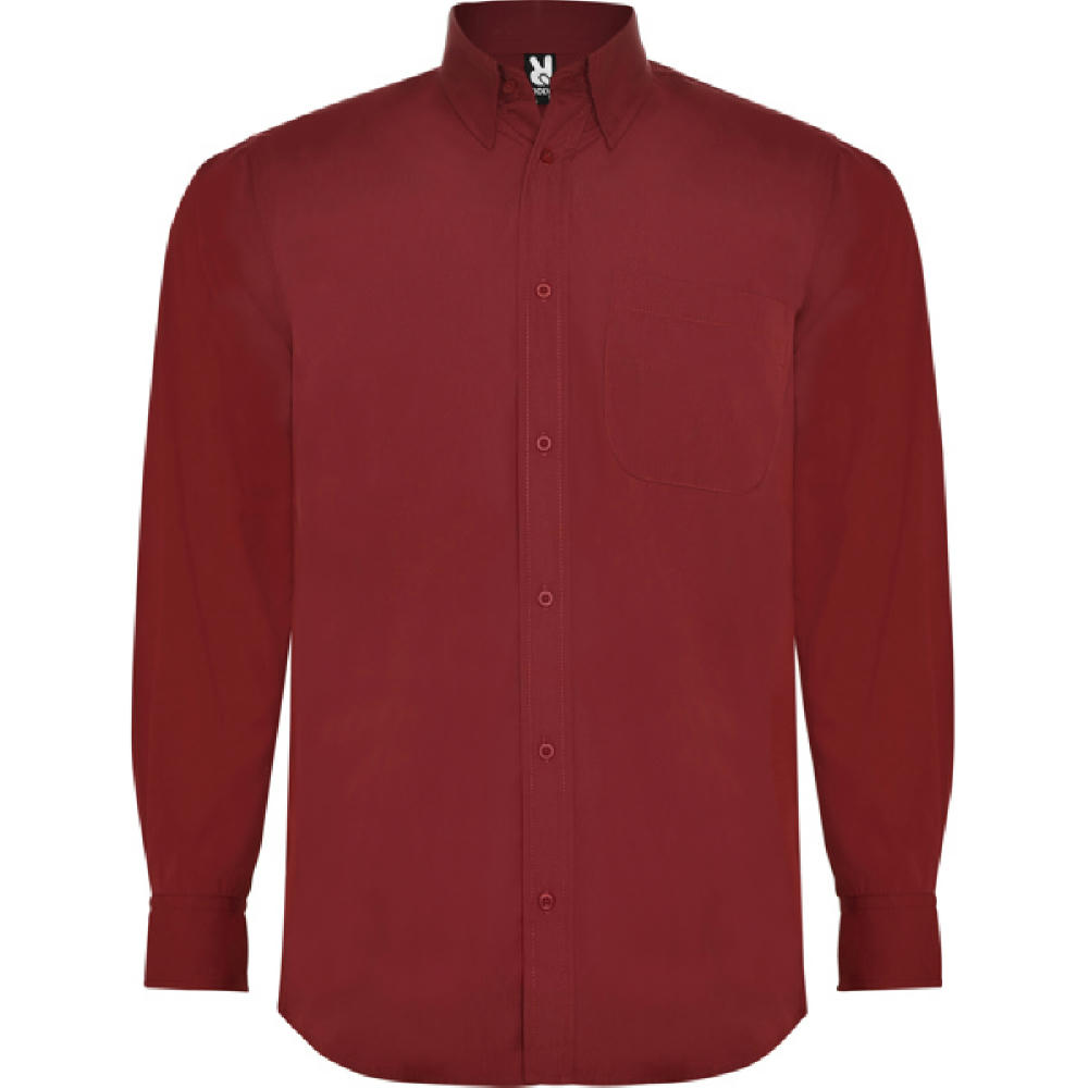 AIFOS LONG SLEEVE SHIRT S/S GARNET