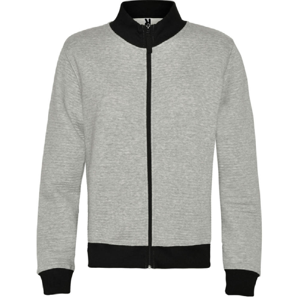 JANGA JACKET S/S HEATHER GREY/EBONY