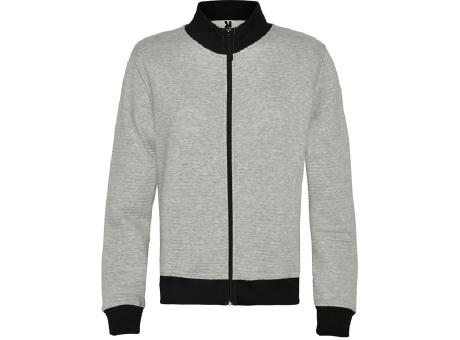 JANGA JACKET S/S HEATHER GREY/EBONY