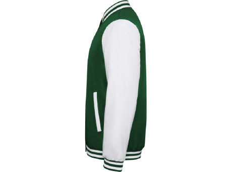 CALIFORNIA JACKET S/XS BOTTLE GREEN/WHITE