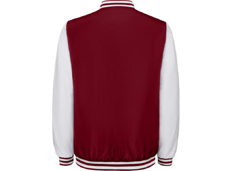 CALIFORNIA JACKET S/XS GARNET/WHITE