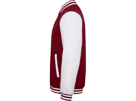 CALIFORNIA JACKET S/XS GARNET/WHITE