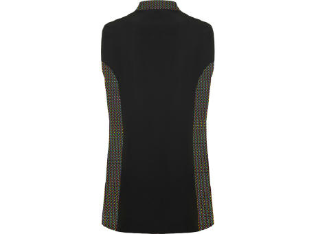 ALDANY TUNIC S/XS BLACK/GEOMETRICAL PRINT