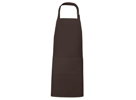 BOST ORGANIC APRON S/ONE SIZE CHOCOLATE