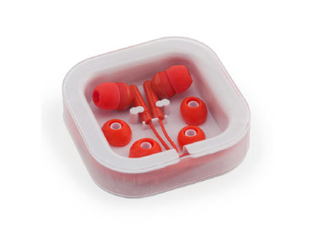 AOKI EARPHONE RED