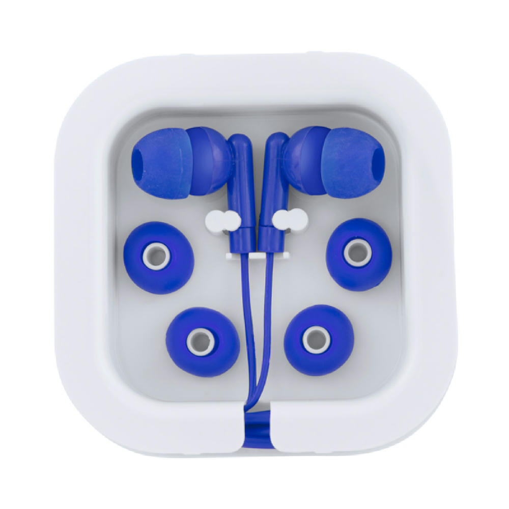 AOKI EARPHONE ROYAL BLUE