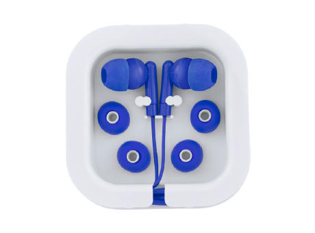 AOKI EARPHONE ROYAL BLUE