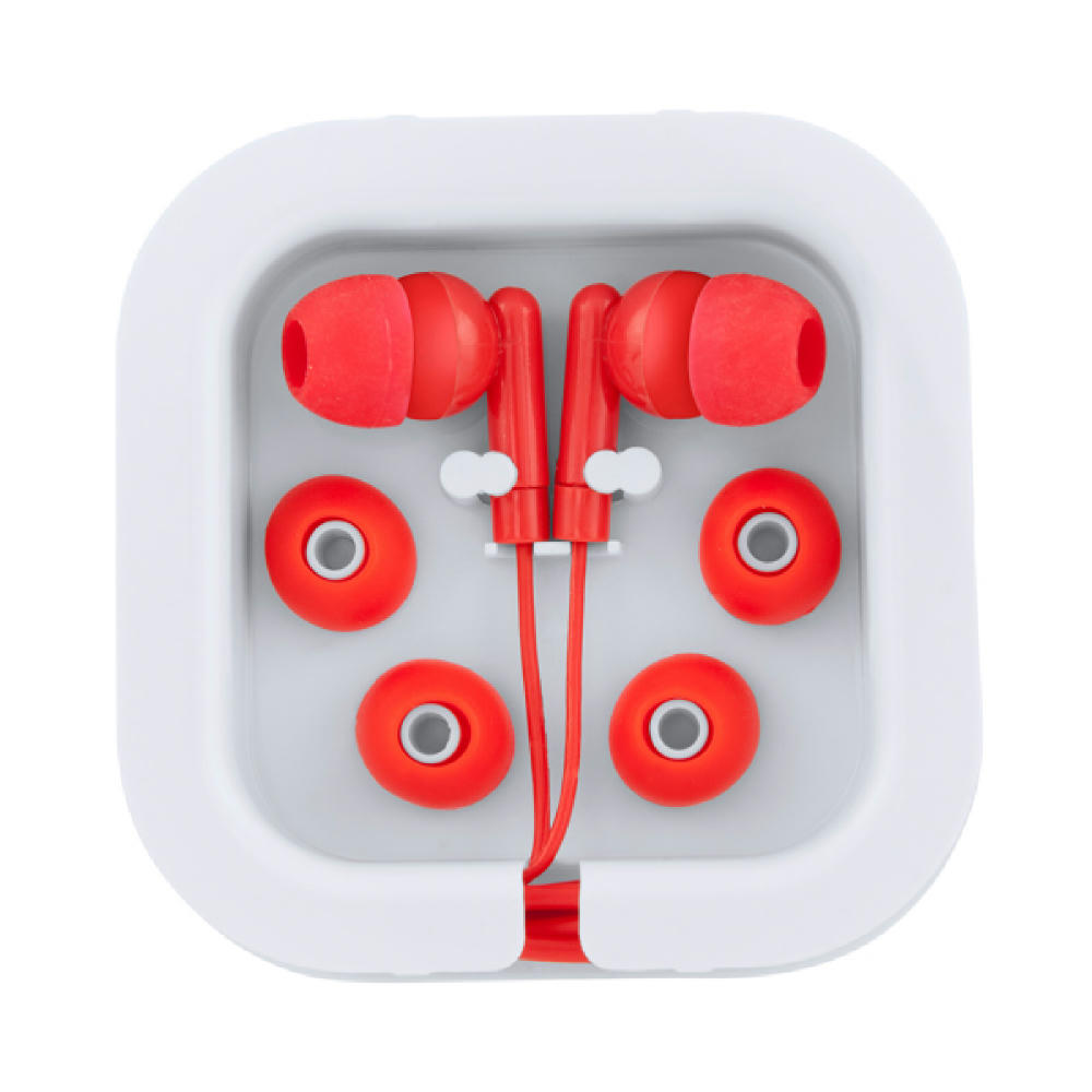 AOKI EARPHONE RED