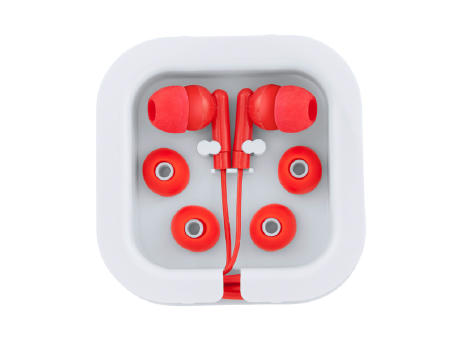 AOKI EARPHONE RED