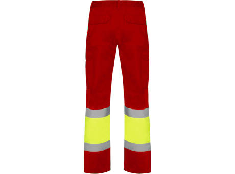 HV NAOS SUMMER PANTS S/38 JOB RED/FLUOR YELLOW