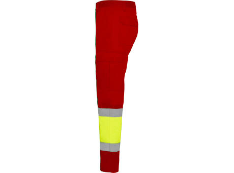 HV NAOS SUMMER PANTS S/38 JOB RED/FLUOR YELLOW