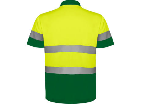 AV POLARIS POLO SHIRT S/S GARDEN GREEN/FLUOR YELLOW