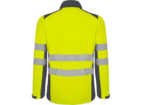 AV ANTARES SOFTSHELL S/XXL LEAD/FLUOR YELLOW