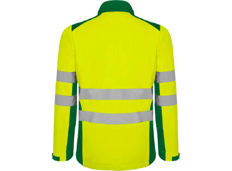 AV ANTARES SOFTSHELL S/S GARDEN GREEN/FLUOR YELLOW