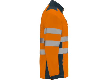 AV ANTARES SOFTSHELL S/XXL NAVY BLUE/FLUOR ORANGE