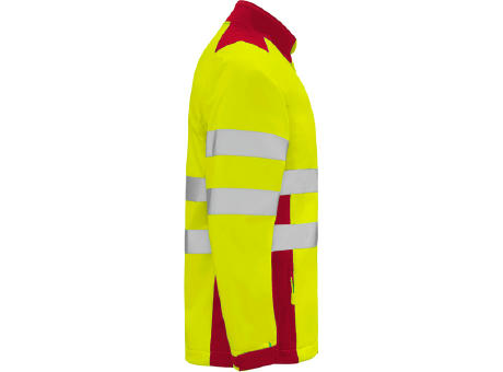 HV ANTARES SOFTSHELL S/M JOB RED/FLUOR YELLOW