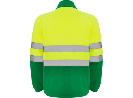 AV ALTAIR FLEECE JACKET S/S GARDEN GREEN/FLUOR YELLOW