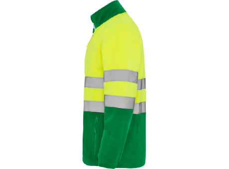 AV ALTAIR FLEECE JACKET S/S GARDEN GREEN/FLUOR YELLOW