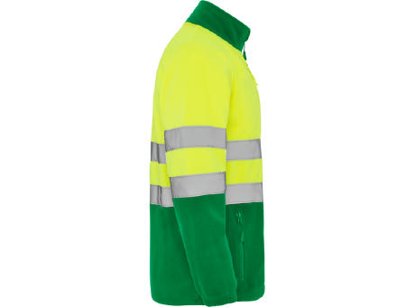 AV ALTAIR FLEECE JACKET S/S GARDEN GREEN/FLUOR YELLOW