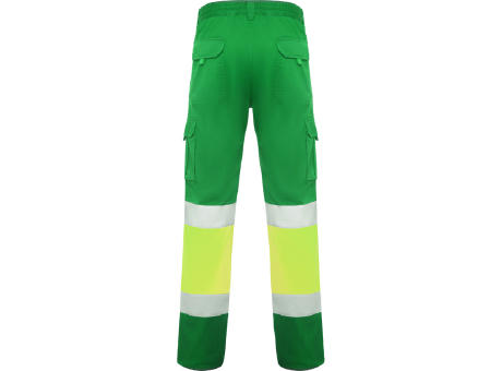 AV DAILY STRETCH PANTS S/38 GARDEN GREEN/FLUOR YELLOW