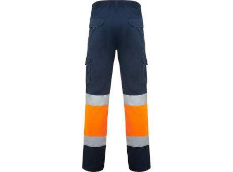 AV DAILY STRETCH PANTS S/38 NAVY BLUE/FLUOR ORANGE