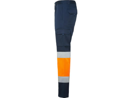 AV DAILY STRETCH PANTS S/38 NAVY BLUE/FLUOR ORANGE