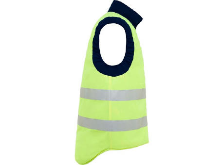 PERSEI REVERSIBLE VEST S/S NAVY BLUE/FLUOR YELLOW