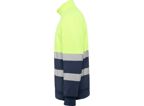 AV SPICA SWEATSHIRT S/S NAVY BLUE/FLUOR YELLOW