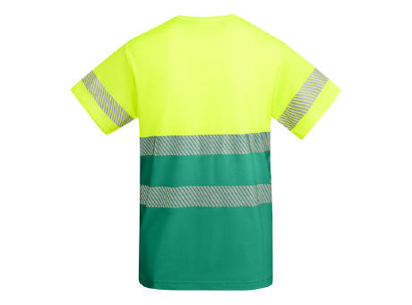 AV T-SHIRT TAURI S/S GARDEN GREEN/FLUOR YELLOW