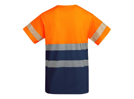 AV T-SHIRT TAURI S/S NAVY BLUE/FLUOR ORANGE