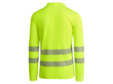 AV ATRIO LONG SLEEVE POLO SHIRT S/S FLUOR YELLOW