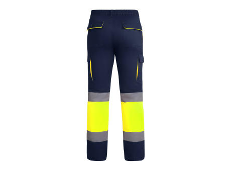 AV ENIX WINTER PANTS S/38 NAVY BLUE/FLUOR YELLOW