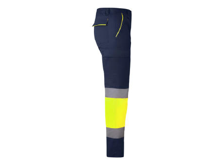 AV ENIX WINTER PANTS S/38 NAVY BLUE/FLUOR YELLOW