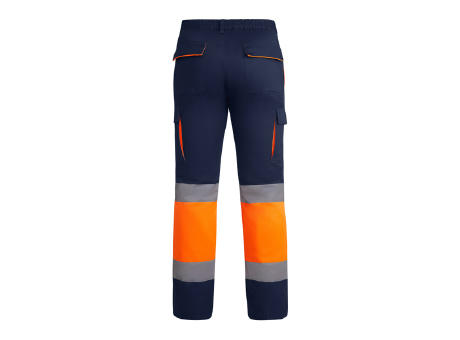 AV ENIX WINTER PANTS S/38 NAVY BLUE/FLUOR ORANGE