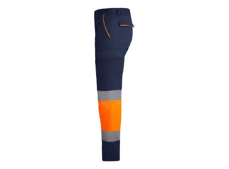 AV ENIX WINTER PANTS S/38 NAVY BLUE/FLUOR ORANGE