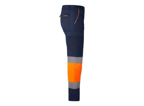 AV ENIX WINTER PANTS S/38 NAVY BLUE/FLUOR ORANGE