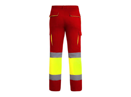 HV ENIX WINTER PANTS S/38 JOB RED/FLUOR YELLOW