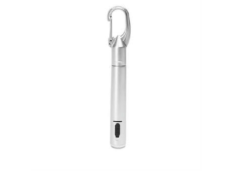 ARAYA BALLPEN/FLASHLIGHT SILVER